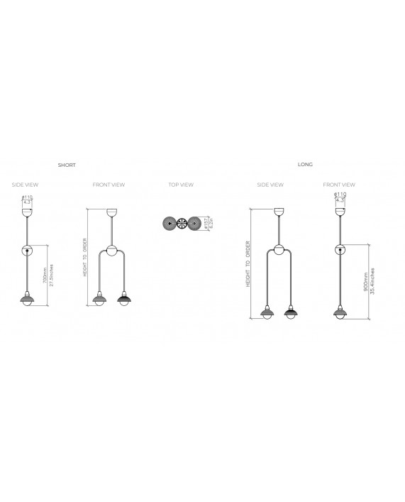 Bert Frank Eos Drop 2 Pendant